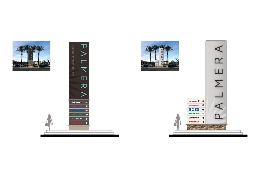 Signage redesign and rebranding San Diego