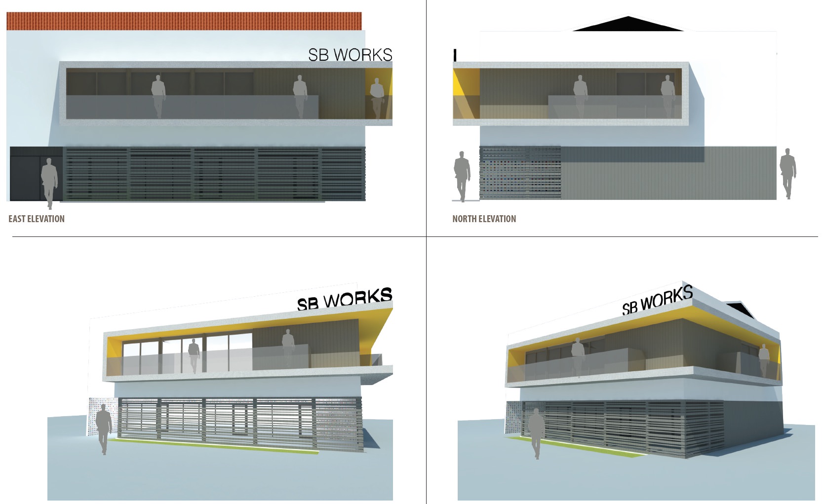 Creative concept design of retail building